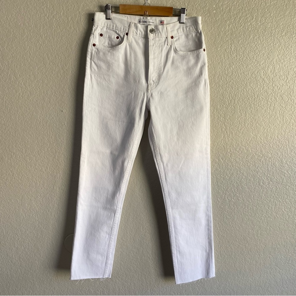 Re/Done High Rise Ankle Crop Stretch | 26
